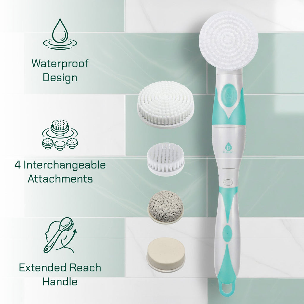 2-Piece Cleansing Brush Bundle – Complete Face & Body Skincare Set