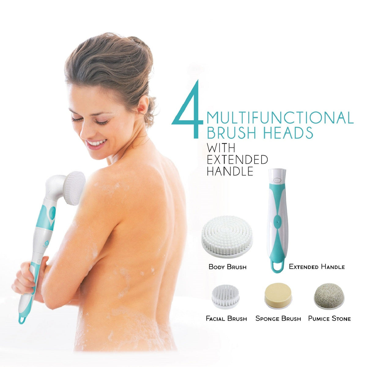 2-Piece Cleansing Brush Bundle – Complete Face & Body Skincare Set
